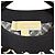 Top de punto jacquard con logo Michael Kors Negro Blanco - vista 4