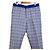 Autre Marque Basic-Hosen im Karomuster Nanako M.SUMMER Blau - Ansicht 3