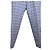 Autre Marque Basic-Hosen im Karomuster Nanako M.SUMMER Blau - Ansicht 4