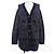 Cárdigan de mezcla de cachemira Chanel P75697K10875 Negro Plata