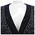 Cárdigan de mezcla de cachemira Chanel P75697K10875 Negro Plata - vista 5