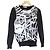 Autre Marque LEONARD SPORT Top de manga larga de punto Negro