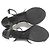 Sandali con tacco alto Roger Vivier Nero Bianco - vista 13