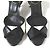 Sandali con tacco alto Roger Vivier Nero Bianco - vista 6