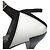 Sandali con tacco alto Roger Vivier Nero Bianco - vista 8