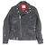 Autre Marque Chaqueta de cuero ajustada Cyclone de Lewis Leathers Negro