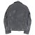 Autre Marque Chaqueta de cuero ajustada Cyclone de Lewis Leathers Negro - vista 4