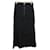 Autre Marque Falda Larga Stretch ebure Negro