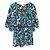 Kate Spade Blumenmuster Kleid Schwarz Mehrfarben - Ansicht 2
