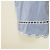 Autre Marque Vestido Mini de Algodón con Bordado de Cinta FURFUR Azul Azul claro - vista 4