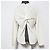 Autre Marque Plisierter Top mit Kordeldetails Beige - Ansicht 2