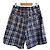 Bermuda xadrez Graffiti Burberry Branco Azul Laranja - vista 2