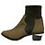 Autre Marque Spitzzehen-Stiefeletten Nouer Grün Khaki - Ansicht 4