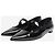 Manolo Blahnik Ballerine nere in vernice a punta - taglia EU 43 Nero - vista 2