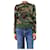Miu Miu Grüner Camouflage-Wollpullover - Größe UK 14  - Ansicht 1
