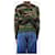 Miu Miu Grüner Camouflage-Wollpullover - Größe UK 14  - Ansicht 2