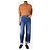 Mother Blaue lässige Jeans - Größe UK 6 - Ansicht 2