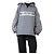 Dior Blauer schräger Jacquard-Anorak mit Kapuze - Größe M