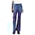 Autre Marque Blue boot cut jeans - size UK 8 Cotton  ref.2610638