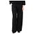 Autre Marque Schwarze plissierte weite Hose - Größe UK 8