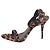 Alexander Wang Tacchi in pelliccia di vitello leopardato marrone - taglia EU 39 (UK 6)