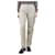 Autre Marque Neutral cargo trousers - size UK 8 Cotton  ref.2610705