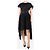 Chloé Culottes de gasa de seda negra - talla UK 8 Negro - vista 2