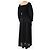 Max Mara Abito maxi nero arricciato - taglia UK 12 - vista 2