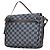 Borsa a tracolla Loewe Anagram Marrone Blu navy - vista 2