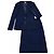 Completo gonna e giacca Chanel Blu scuro