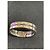 Dinh Van Seventies Ring aus Weißgold und Diamanten Größe 49 Silber - Ansicht 6