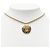 Christian Dior Collana Logo CD Dior D'oro Metallico - vista 7