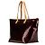 Borsa Tote Bellevue GM Monogram Vernis Louis Vuitton Porpora - vista 2