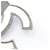 Timeless Spilla Coco Mark di Chanel Argento Metallico - vista 5