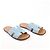 Hermès Sandali in denim HERMES Izmir in blu chiaro, taglia 43 EU - vista 2
