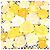 Garden Pañuelo de seda Hermès Carré 90 "ROSERAIE" en amarillo - vista 12