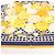 Garden Pañuelo de seda Hermès Carré 90 "ROSERAIE" en amarillo - vista 4