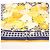 Garden Pañuelo de seda Hermès Carré 90 "ROSERAIE" en amarillo - vista 6