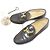 Constance Leder Slipper von Hermès Braun