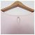 Autre Marque Rotes Rippenstrick-Top Pink - Ansicht 3