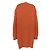 Autre Marque CARDIGÁN LARGO DE PUNTO DE ALPACA INSCRIRE Naranja - vista 2