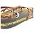 Gucci Bamboo Python-Leder Flache Sandalen Braun - Ansicht 12