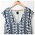 Autre Marque Cloudy Flower Seiden-Kaschmir-Mix-Kleid von mina perhonen Blau - Ansicht 3