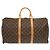 Borsa Boston Keepall 50 Monogram Louis Vuitton Marrone Monogramma - vista 2