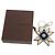 Portachiavi Louis Vuitton MP1646 Nero Argento Beige - vista 2