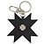 Portachiavi Louis Vuitton MP1646 Nero Argento Beige - vista 3