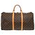 Borsa Boston Keepall 50 Monogram Louis Vuitton Marrone Monogramma - Ansicht 2