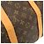 Borsa Boston Keepall 50 Monogram Louis Vuitton Marrone Monogramma - vista 9