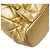 Mochila Matelassé Coco Mark da Chanel em Couro de Cordeiro Dourado - vista 6