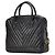 Borsa Chanel Chevron V-Stitch Nero - vista 2